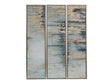 Azure Skies Blue/Gold Canvas by Crestview at Eve Furniture