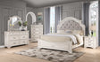 Royal Antique White Bedroom Set by Happy Homes at Eve Furniture