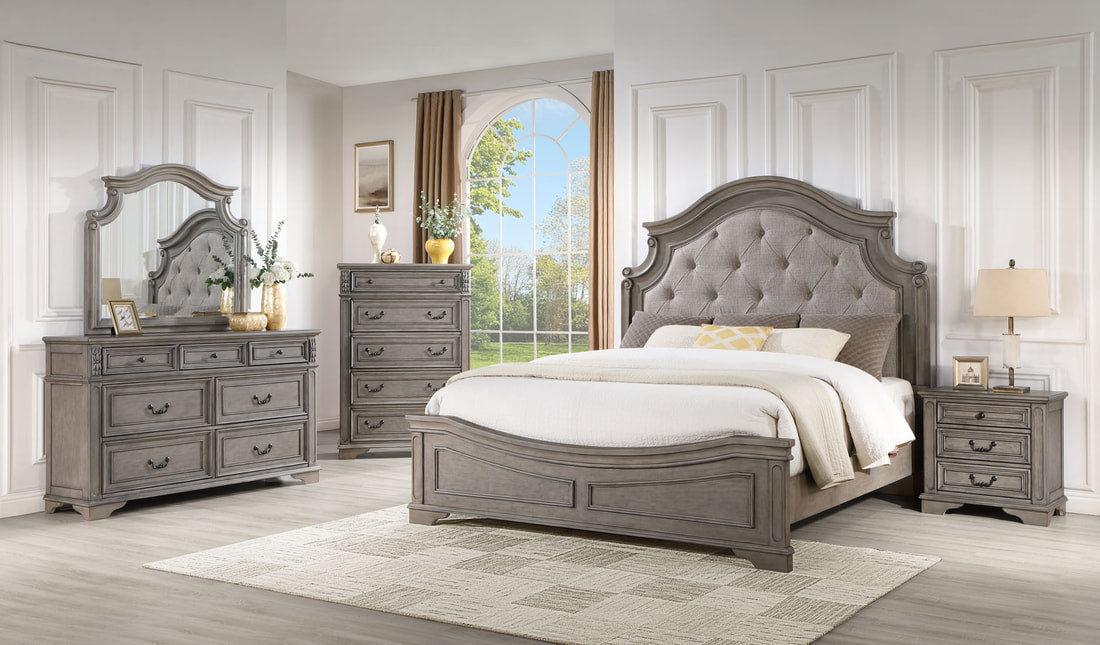 B6010 4PC King Bedroom Set