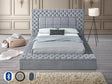 Emerald Grey Queen Bed by New Era Innovations at Eve Furniture