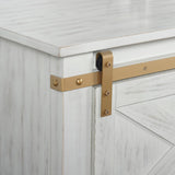 Bacerra Antique White/Gold Coffee Table by Furniture of America at Eve Furniture