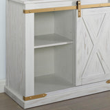 Bacerra Antique White/Gold Sofa Table by Furniture of America at Eve Furniture
