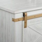 Bacerra Antique White/Gold Coffee Table by Furniture of America at Eve Furniture