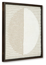 Bachard Tan/White Wall Decor by Ashley at Eve Furniture