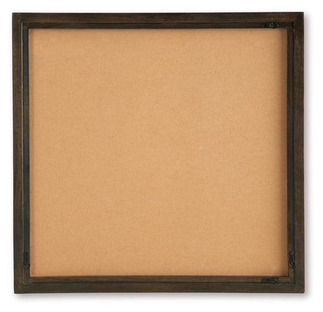 Bachard Tan/White Wall Decor by Ashley at Eve Furniture