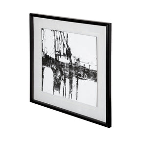 Back Lighting I by Liz Jardine a Hand Embellished Textured Framed Art Print Matted under Glass by Mercana at Eve Furniture