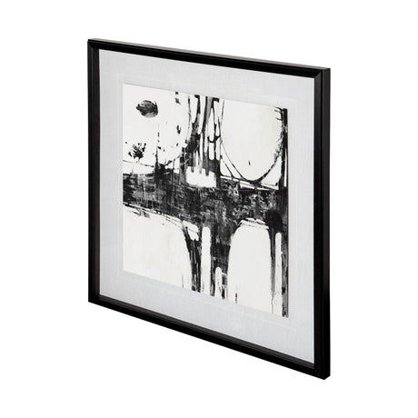 Back Lighting II by Liz Jardine a Hand Embellished Textured Framed Art Print Matted under Glass by Mercana at Eve Furniture