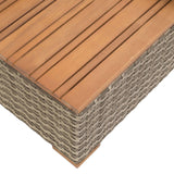 Bahia Tobago Brown/Dark Gray Reclining Chaise Lounge by Furniture of America at Eve Furniture