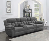Bahrain 5-piece Power Home Theater Seating Charcoal by Coaster at Eve Furniture