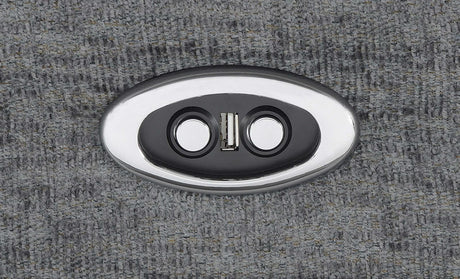 Bahrain Upholstered Motion Sofa Charcoal by Coaster at Eve Furniture