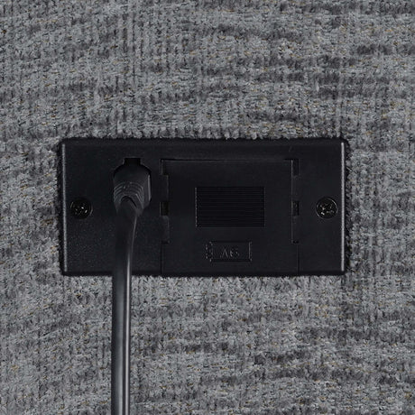 Bahrain Upholstered Motion Sofa Charcoal by Coaster at Eve Furniture