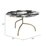 Baia Multicolor Coffee Table by Zuomod at Eve Furniture
