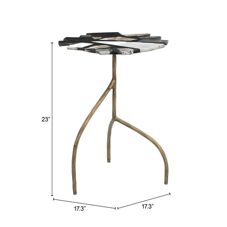 Baia Multicolor Side Table by Zuomod at Eve Furniture