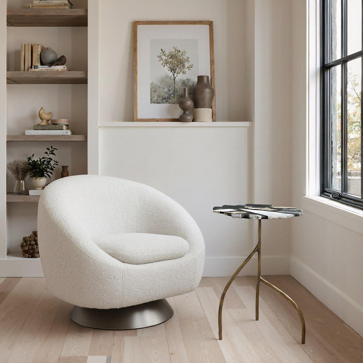 Baia Multicolor Side Table by Zuomod at Eve Furniture