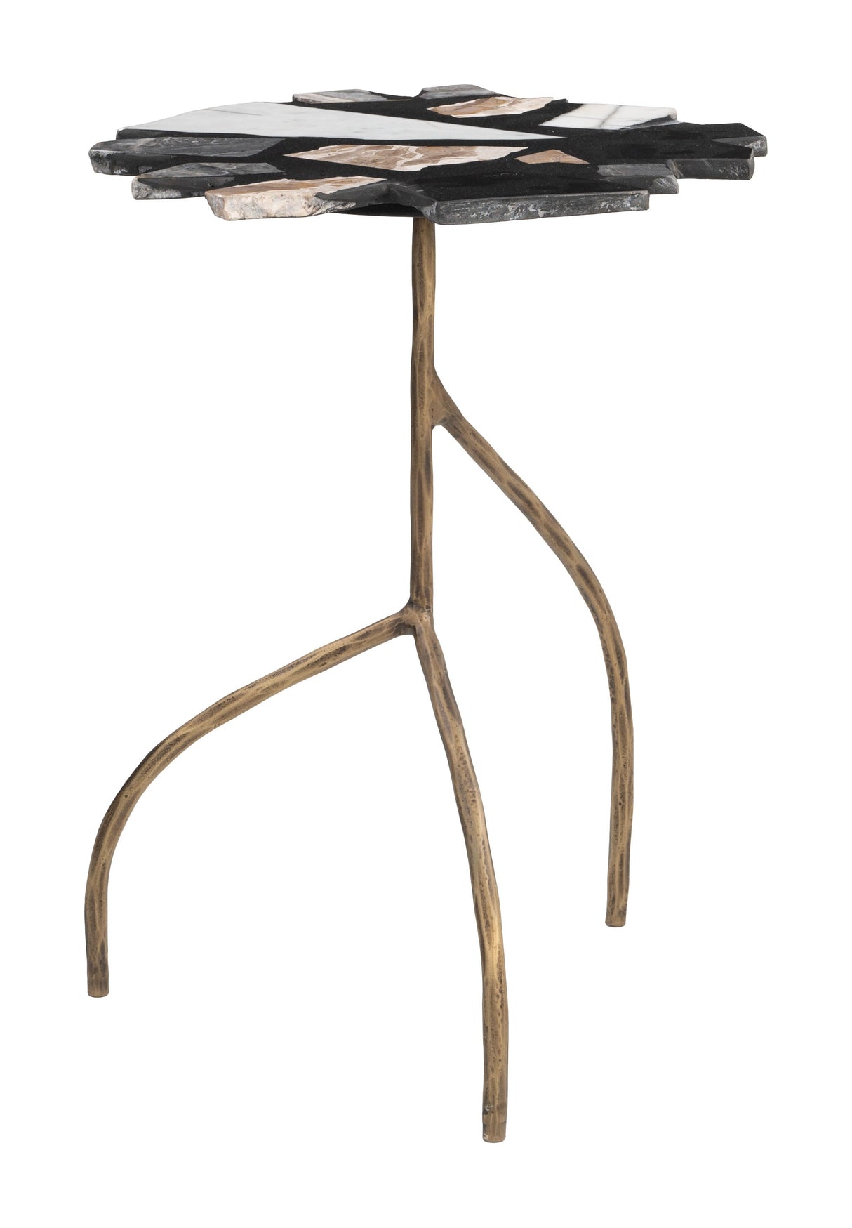 Baia Multicolor Side Table by Zuomod at Eve Furniture