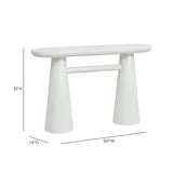 Baila 50" Glossy Lacquer Console Table