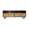 Bailey 70" 4Dr. TV Stand - Brown by Classic Home at Eve Furniture