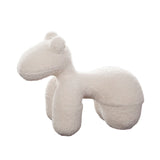 Bailey Cream Sheepskin Bench by Diamond Sofa at Eve Furniture