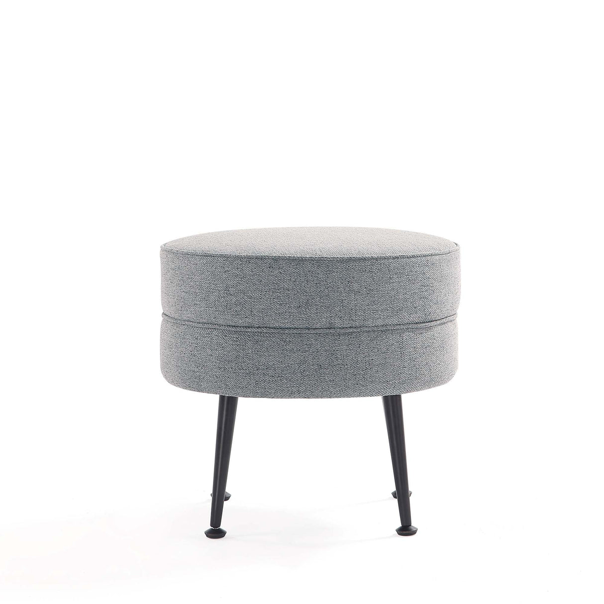Bailey Ottoman in Multicolor with Black Feet (set of 4) by Manhattan Comfort at Eve Furniture