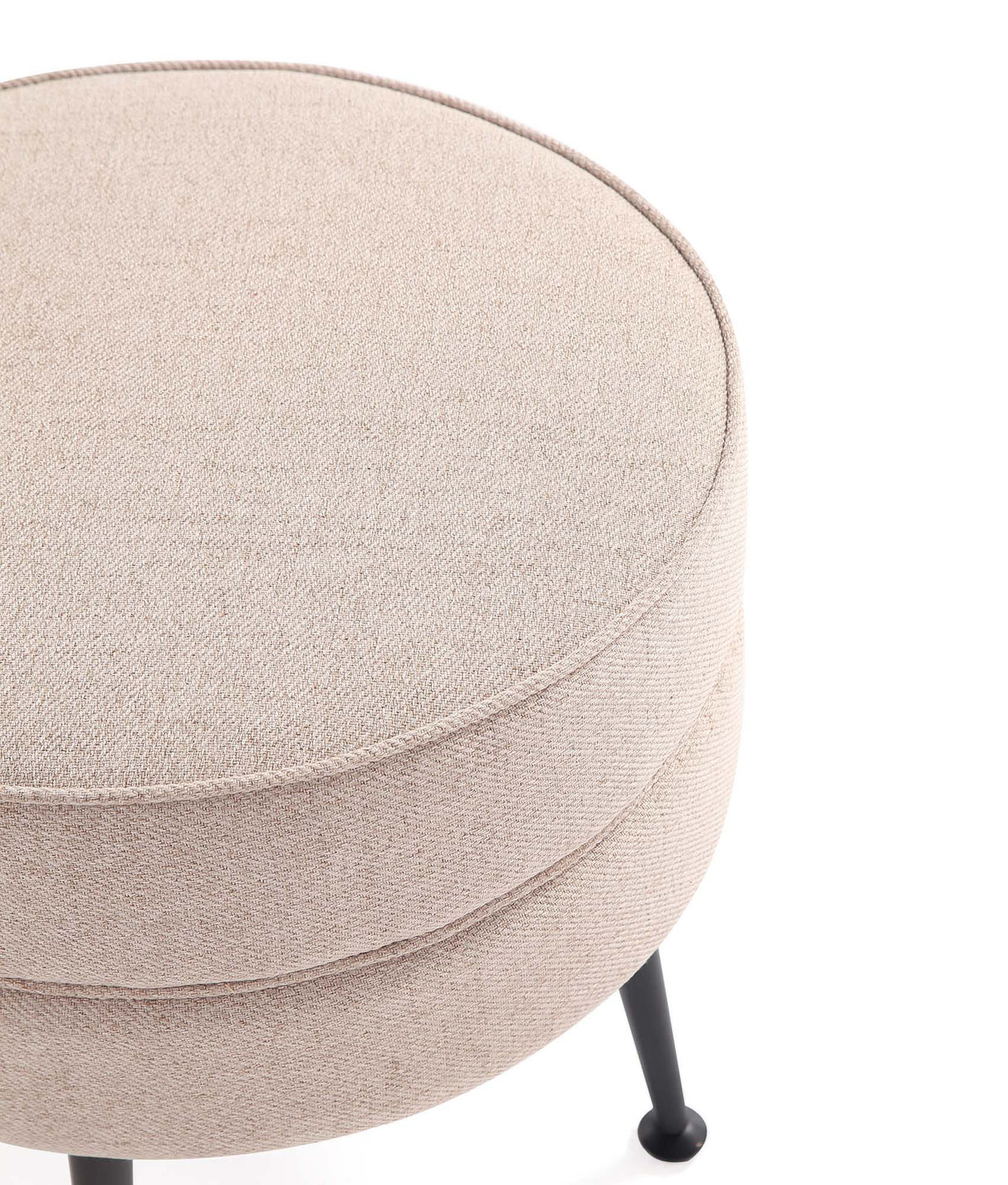 Bailey Ottoman in Multicolor with Black Feet (set of 4) by Manhattan Comfort at Eve Furniture