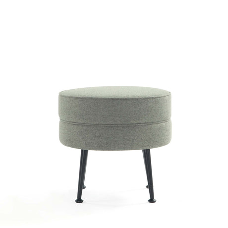 Bailey Ottoman in Multicolor with Black Feet (set of 4) by Manhattan Comfort at Eve Furniture