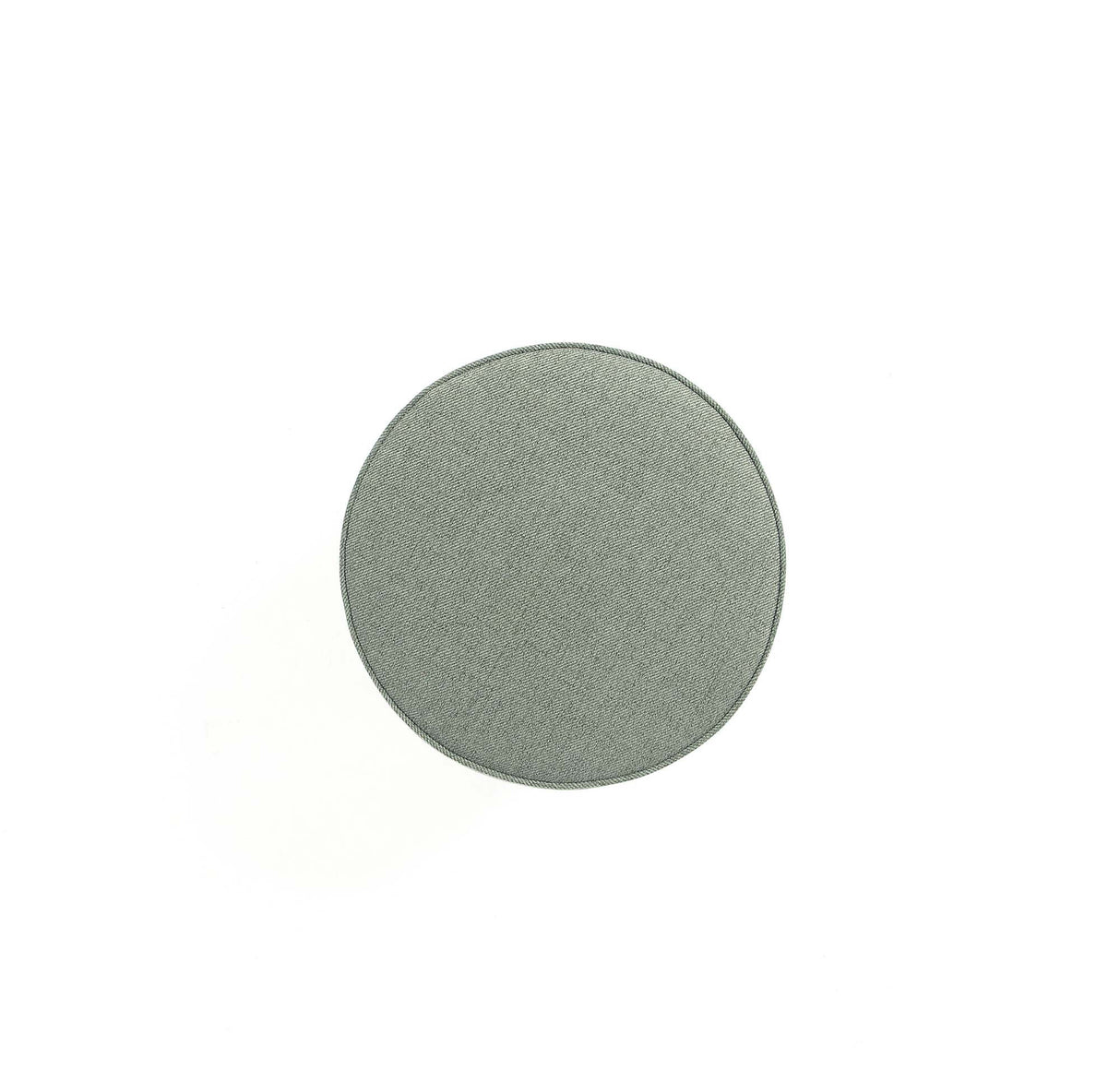 Bailey Ottoman in Sage Green with Gold Feet by Manhattan Comfort at Eve Furniture