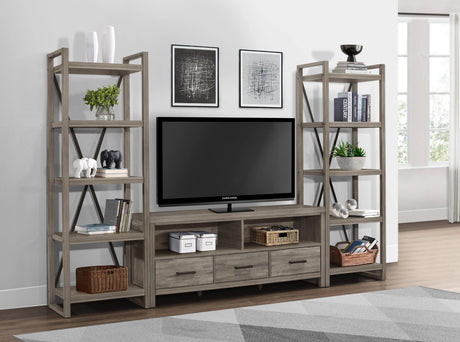 Bainbridge Weathered Gray Side Pier by Homelegance at Eve Furniture