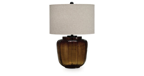 Bainmore Amber Table Lamp by Ashley at Eve Furniture