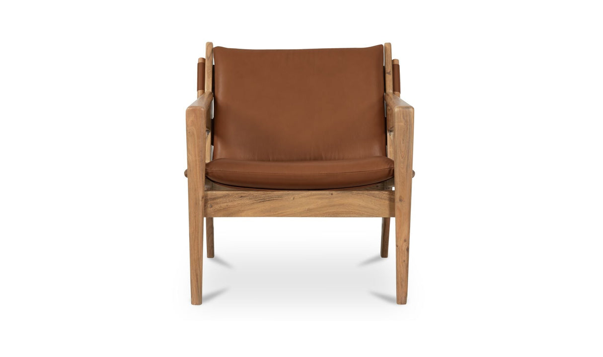 Baker Accent Chair Brown by Moe's Home at Eve Furniture