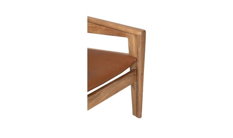 Baker Accent Chair Brown by Moe's Home at Eve Furniture