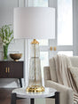Bakersboro Clear/Gold Finish Table Lamp by Ashley at Eve Furniture