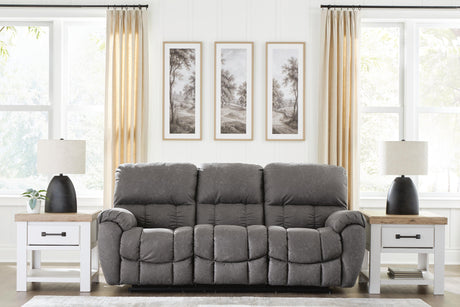 Bakerstein Galaxy Power Reclining Sofa by Ashley at Eve Furniture