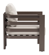Bal Harbor White Outdoor Armchair by Zuomod at Eve Furniture