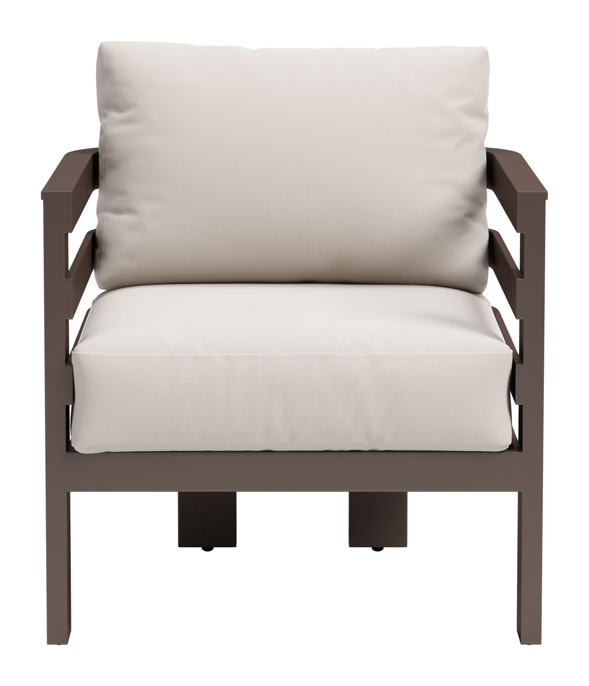 Bal Harbor White Outdoor Armchair by Zuomod at Eve Furniture