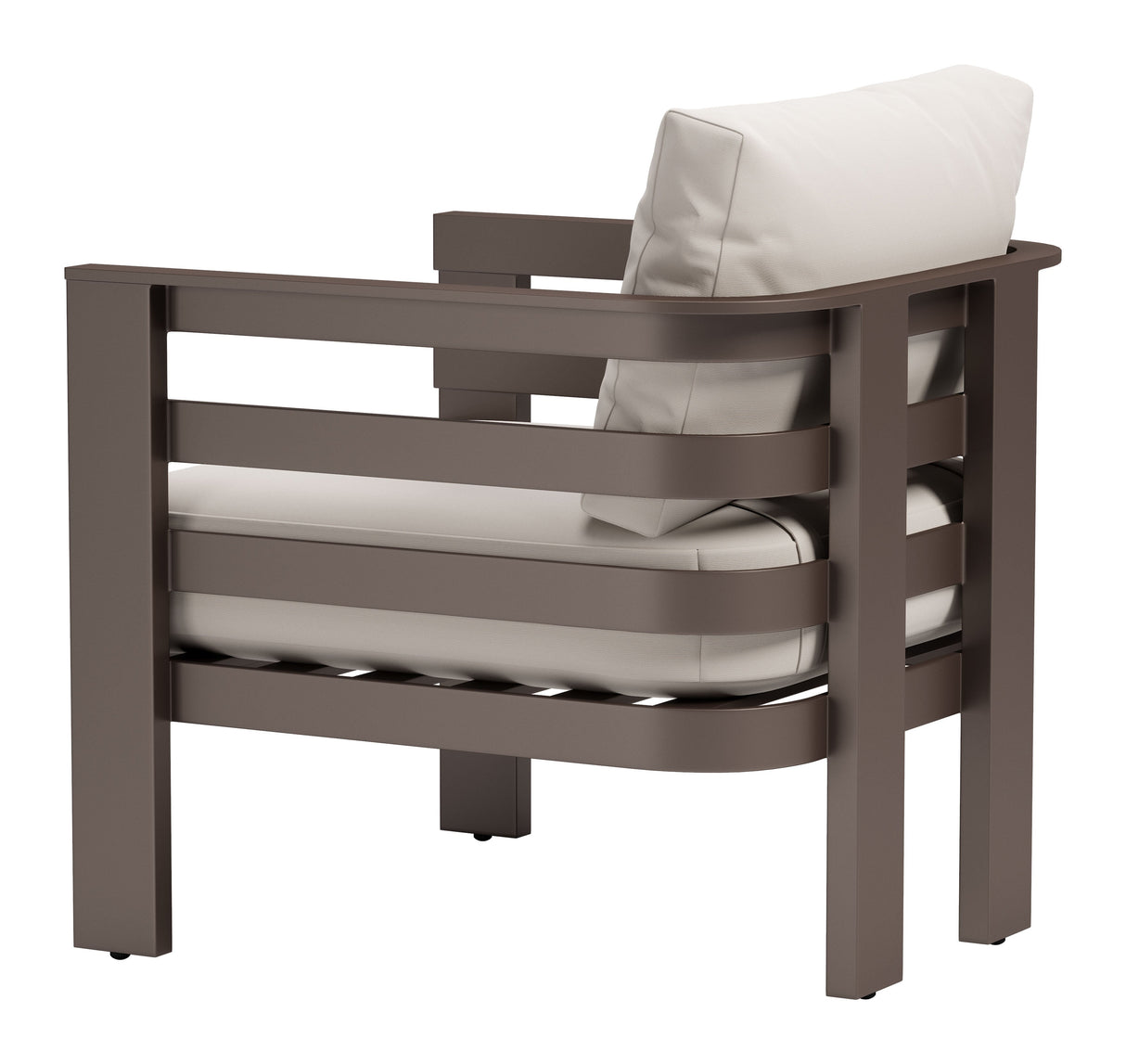 Bal Harbor White Outdoor Armchair by Zuomod at Eve Furniture