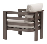 Bal Harbor White Outdoor Armchair by Zuomod at Eve Furniture
