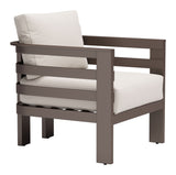 Bal Harbor White Outdoor Armchair by Zuomod at Eve Furniture