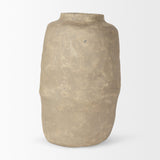 Bala Large Gray Paper Mache Vase by Mercana at Eve Furniture