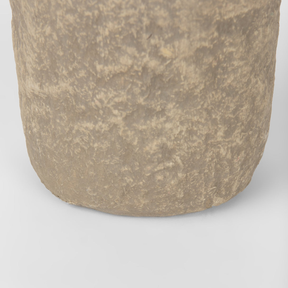 Bala Small Gray Paper Mache Vase by Mercana at Eve Furniture
