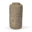 Bala Small Gray Paper Mache Vase by Mercana at Eve Furniture