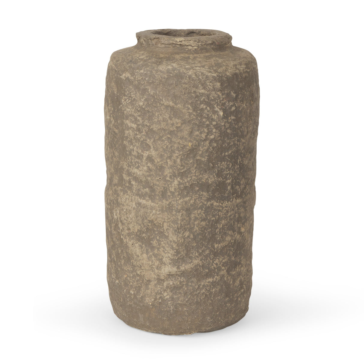 Bala Small Gray Paper Mache Vase by Mercana at Eve Furniture