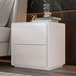 Balair Matte Gloss End Table with 2 Drawers by Eve Furniture at Eve Furniture
