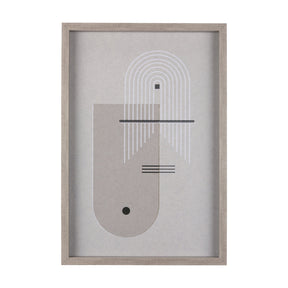 Balance I by Mercana Studio a Hand Embellished Textured Framed Art Print Matted under Glass by Mercana at Eve Furniture