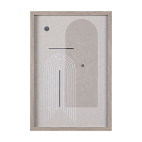 Balance II by Mercana Studio a Hand Embellished Textured Framed Art Print Matted under Glass by Mercana at Eve Furniture