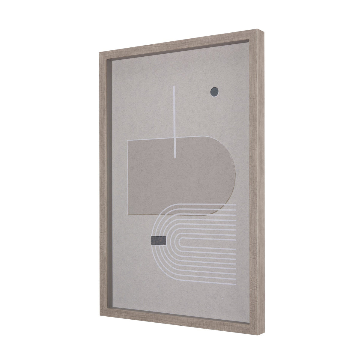Balance III by Mercana Studio a Hand Embellished Textured Framed Art Print Matted under Glass by Mercana at Eve Furniture