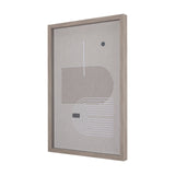 Balance III by Mercana Studio a Hand Embellished Textured Framed Art Print Matted under Glass by Mercana at Eve Furniture