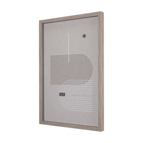 Balance III by Mercana Studio a Hand Embellished Textured Framed Art Print Matted under Glass by Mercana at Eve Furniture