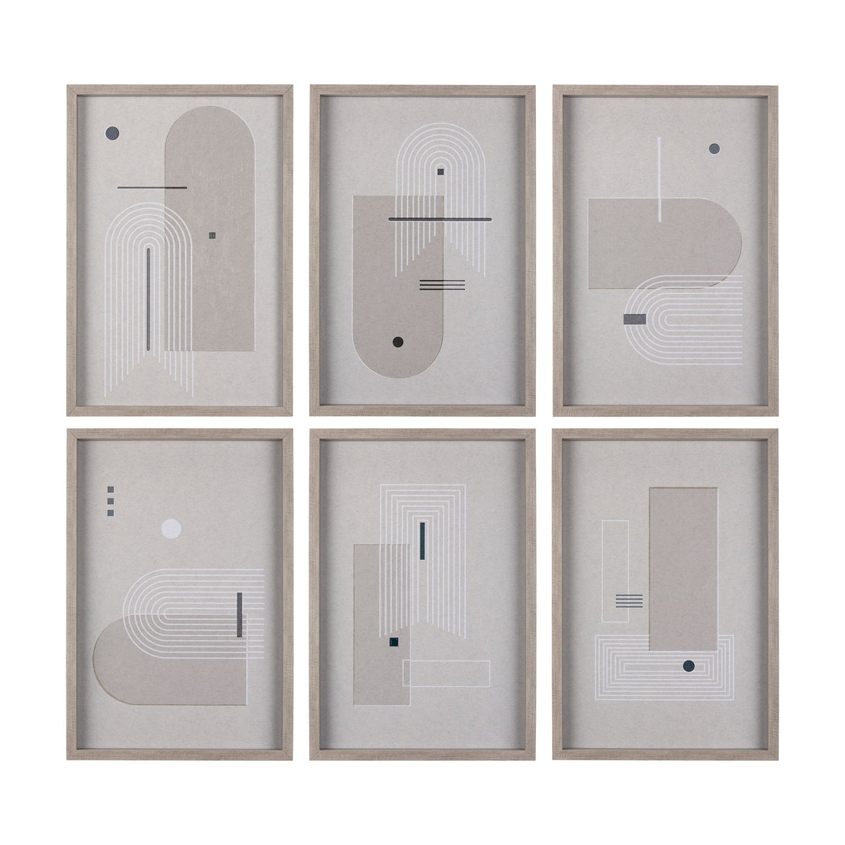 Balance III by Mercana Studio a Hand Embellished Textured Framed Art Print Matted under Glass by Mercana at Eve Furniture