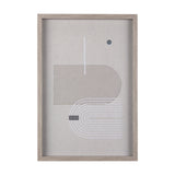 Balance III by Mercana Studio a Hand Embellished Textured Framed Art Print Matted under Glass by Mercana at Eve Furniture