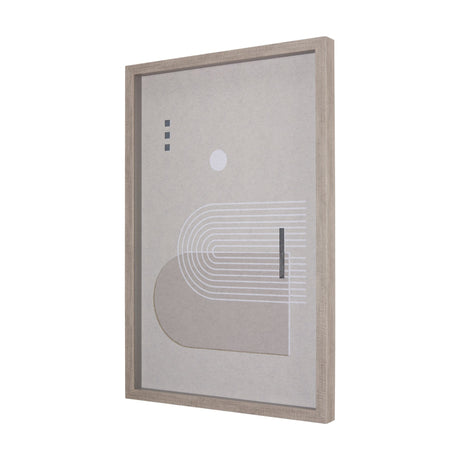 Balance IV by Mercana Studio a Hand Embellished Textured Framed Art Print Matted under Glass by Mercana at Eve Furniture